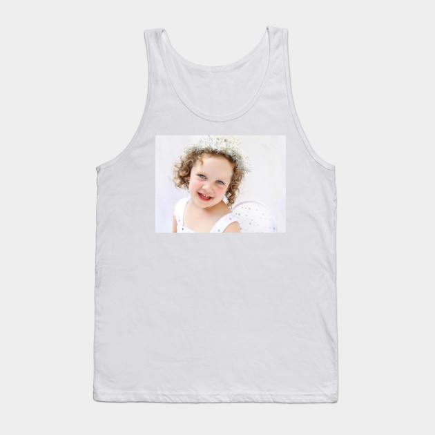 Christmas Angel Tank Top by micklyn